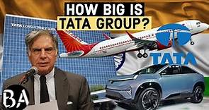 How Big Is India's Largest Company - Tata Group?