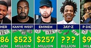 💰 Richest Rappers in The World in 2024