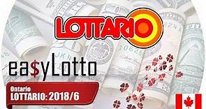 LOTTARIO winning numbers 10 Feb 2018