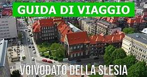 Voivodato della Slesia, Polonia | Città Katowice, Czestochowa, Sosnowiec, Gliwice | Video drone 4k