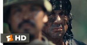 Rambo (10/12) Movie CLIP - 50 Caliber Rescue (2008) HD