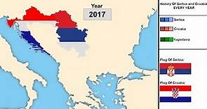 History Of Serbia and Croatia (1230-2017) Every Year