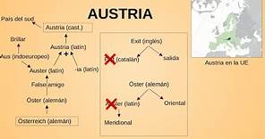 Origen del Nombre de Austria (UE 23/27)