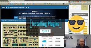 Install Synth 1 free software synth VST plugin for Reaper [step by step guide]