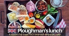 How to make a classic Ploughman's lunch - British recipes