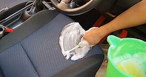 how to clean car seat easy way clean at home car detailing