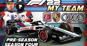 NEW CAR! PORSCHE & ANDRETTI ENTER! BIG DRIVER TRANSFERS! - F1 22 MY TEAM CAREER: Season 4 Pre-Season