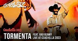 Gorillaz - Tormenta feat. Bad Bunny (Live at Coachella 2023)