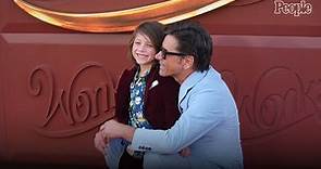 John Stamos and Son Billy, 5, Share a Sweet Moment as They Pose for Photos at Wonka Premiere in Los Angeles