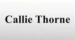 Callie Thorne