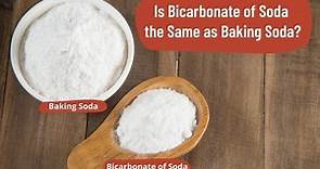 Is Bicarbonate of Soda the Same as Baking Soda?