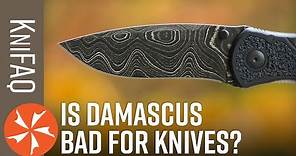 KnifeCenter FAQ #131: Is Damascus Steel Good?