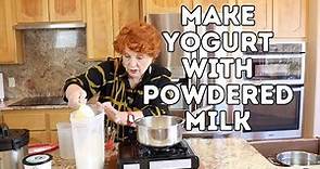 Make Yogurt with Powdered Milk