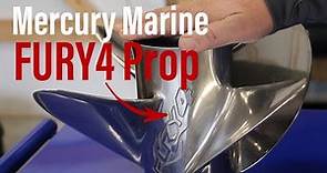 Why You Should Be Running The MERCURY FURY 4 Propeller!!