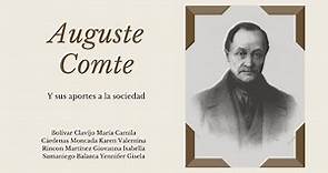 Auguste Comte y sus aportes a la sociedad