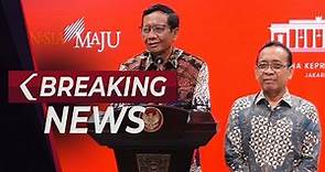 BREAKING NEWS - Mahfud MD Temui Presiden Jokowi di Istana usai Mundur dari Kabinet