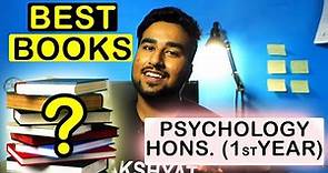 Best Books for PSYCHOLOGY First YEAR ||General PSychology, Statistics, DSM-5 ||