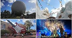DISNEY WORLD ORLANDO: Los 4 Parques de Disney en 6 minutos!!!