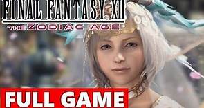 Final Fantasy 12 The Zodiac Age Full Walkthrough Gameplay - No Commentary (PC Longplay)