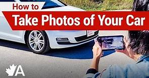 How to Take Good Photos to Sell Your Car