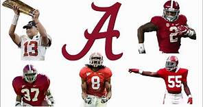 Greatest Alabama Players Ever (All-time Team)