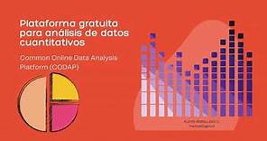 CODAP: Una plataforma online gratuita para realizar análisis de datos cuantitativos