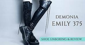 Demonia EMILY 375 Over-The-Knee Boots || Shoe Unboxing & Review