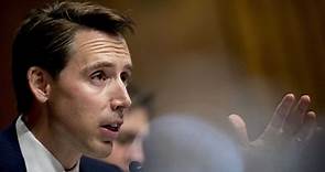 Sen. Josh Hawley writing book: 'The Tyranny of Big Tech'