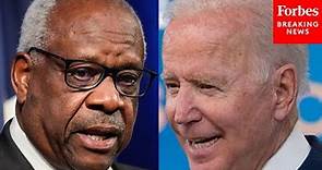 Clarence Thomas Asks About Vaccine Efficacy In Workplace During SCOTUS Hearing On Biden Mandates