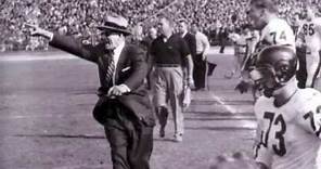 A REMEMBRANCE OF GEORGE HALAS & THE ROLE HE PLAYED IN THE SUCCESS OF THE NFL