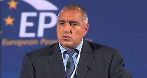 Bulgaria's PM Boyko Borisov addresses the EPP Congress in Bucharest