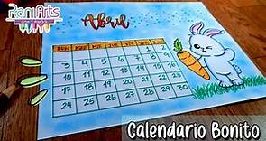 CALENDARIO DE ABRIL ¡Prepara tu mes de abril como un pro con este calendario creativo!"