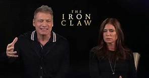 Maura Tierney & Holt McCallany | The Iron Claw (Full Interview) | Von Erich Movie