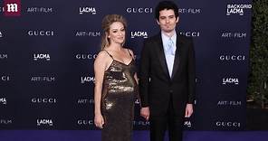 Damien Chazelle and his pregnant wife attend LACMA Gala