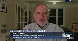 Washington Journal-Dean Baker on Affordable Housing
