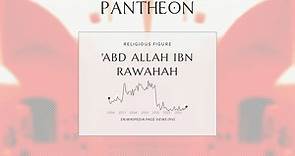 'Abd Allah ibn Rawahah Biography - Companion of Muhammad