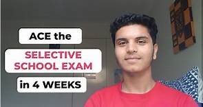 How to ACE the Selective School Exam in JUST 4 WEEKS