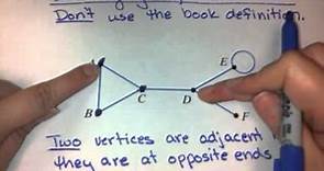 Identifying adjacent vertices