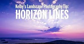 How to Use Horizon Lines in Landscape Photography