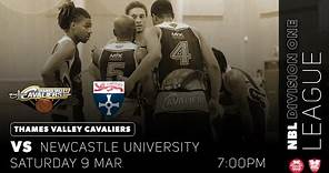 Thames Valley Cavaliers v Newcastle University - Men - 09.03.24 - NBL Division One