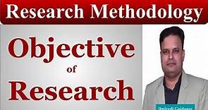 Research Objective | objective of research | research methodology | research aptitude ugc net