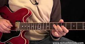 Blues Rhythm and Lead Guitar Lesson