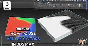 Quickbit - Vertex Colors in 3DS Max