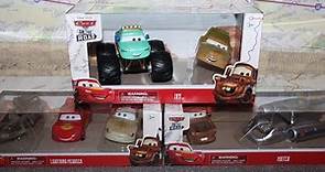 Disney Store/Shop Cars on the Road Sets Ivy, Lightning McQueen & Mater (Mossy, Rumbler, Super Speed)