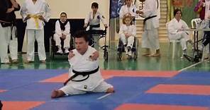 Adapted Karate - Disability Karate Federation. This is the Kata Empi