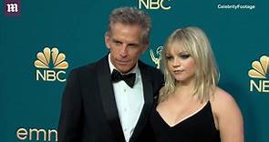 Ben Stiller and his daughter Ella arrive at the 2022 Emmys