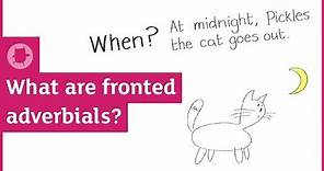 What are fronted adverbials? | Oxford Owl
