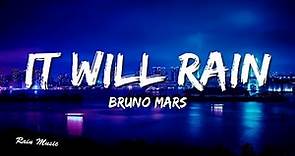 Bruno Mars - It Will Rain (Official Music Video)