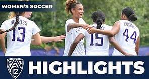 Washington vs. CSUN Women's Soccer Highlights | 2023 Season