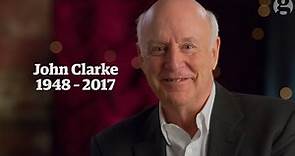 Comedian John Clarke dies at 68 – video obituary
